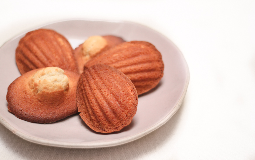 Vanilla madeleines